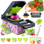 TrendChefs™ SliceForce – 16-in-1 Rapid Vegetable Slicer