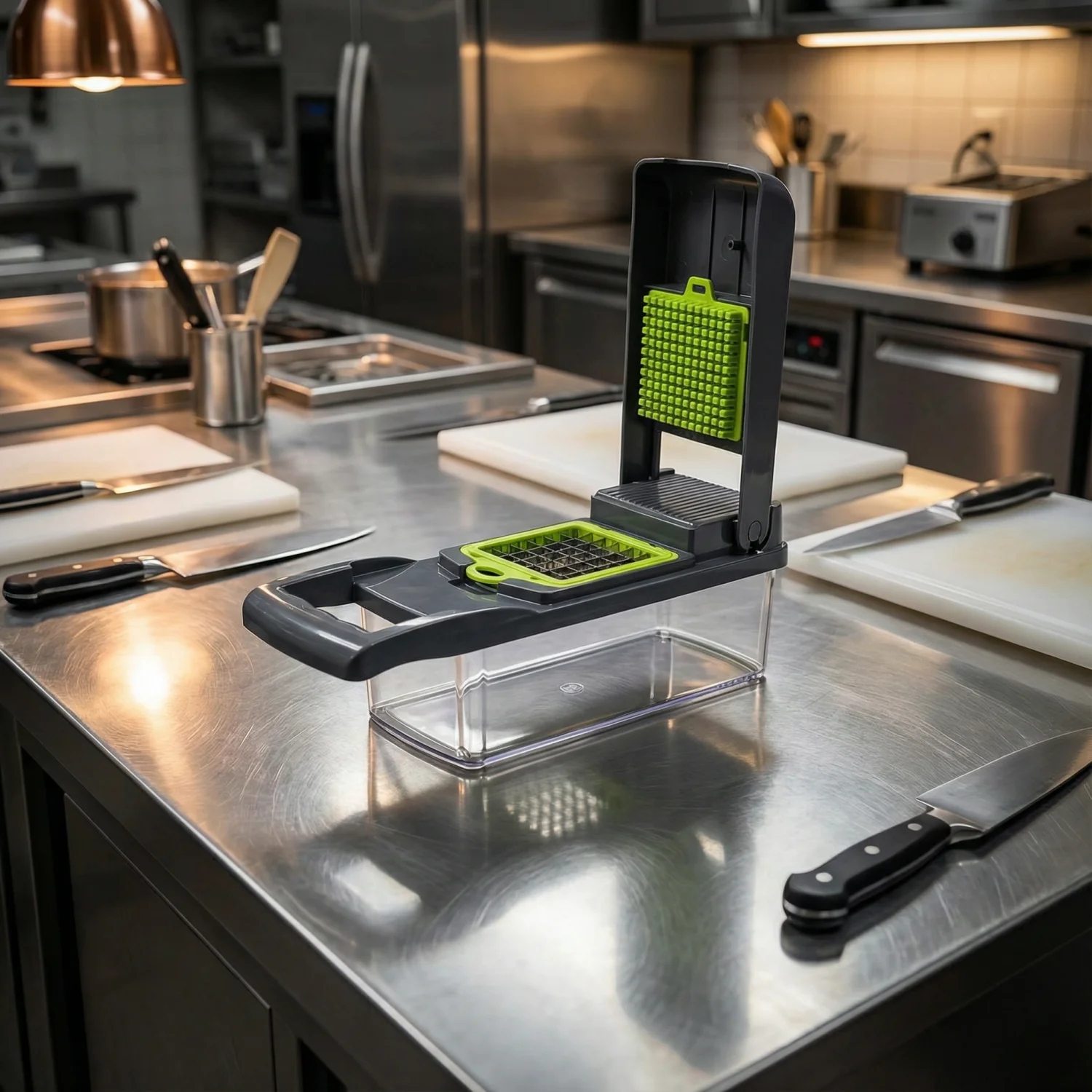 TrendChefs™ SliceForce – 16-in-1 Rapid Vegetable Slicer