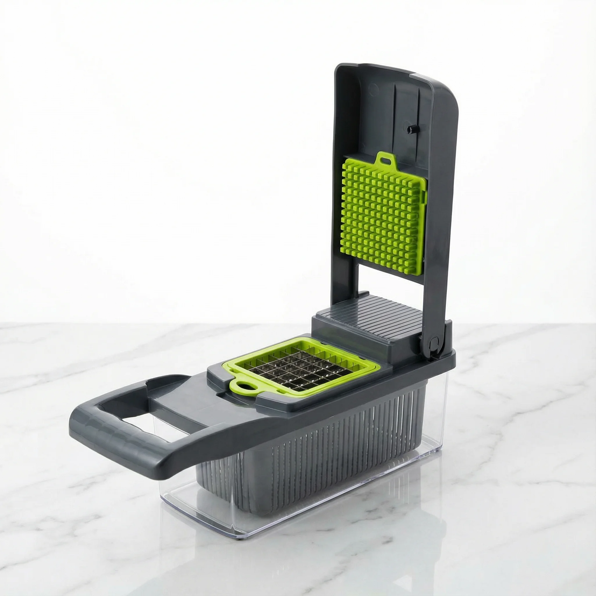 TrendChefs™ SliceForce – 16-in-1 Rapid Vegetable Slicer
