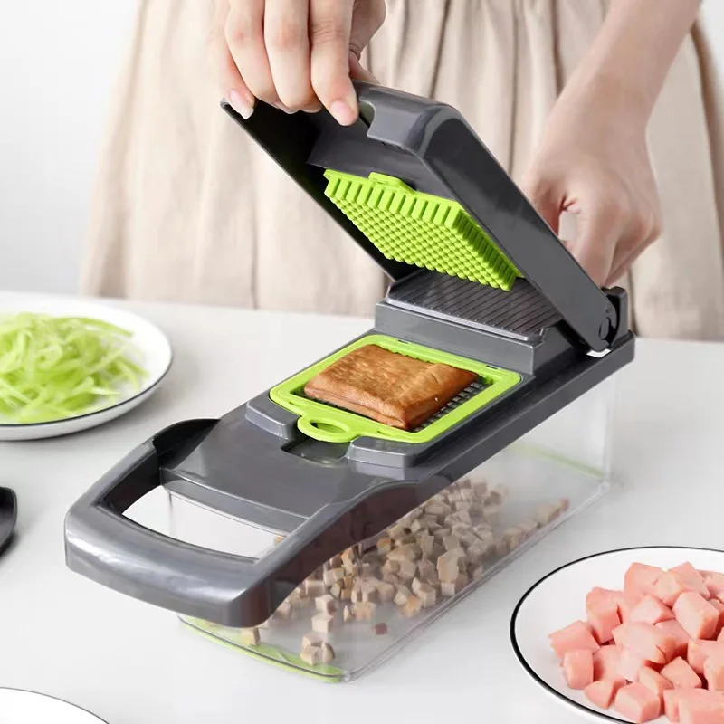 TrendChefs™ SliceForce – 16-in-1 Rapid Vegetable Slicer